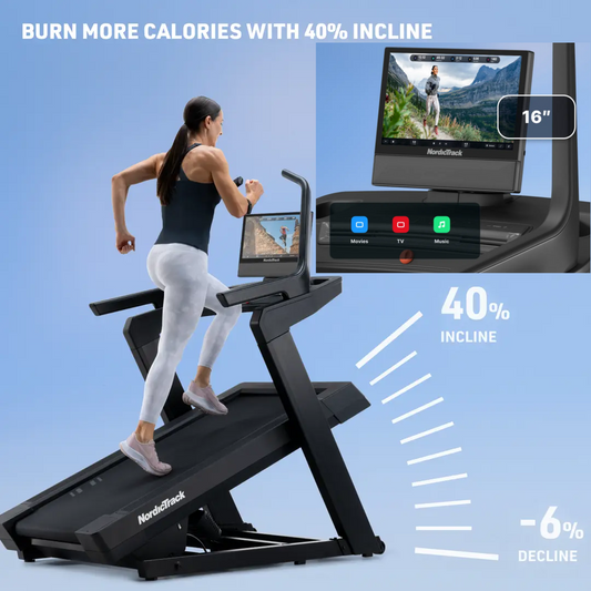 Versatile Exercise Treadmill with Immersive Training 🏃 Adjustable Slopes